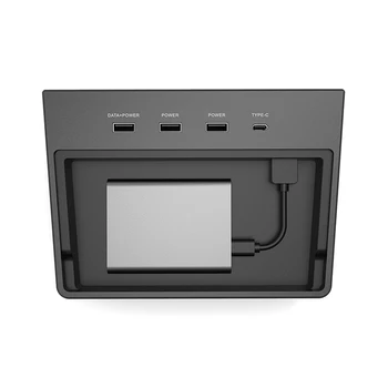 

Data Transmission USB Hub Dashcam Mode Viewer Plug And Play Safe Splitter for Tesla Model 3 Model Y