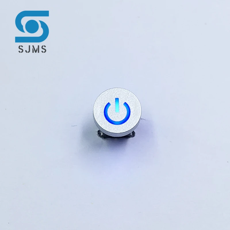 10 stücke od 10mm Schalter kappen kreis 12v 50ma 0 ~ 9 Start pause Ziffern symbol kappe für 6*6mm momentanen Taktsc halter – Detail 14