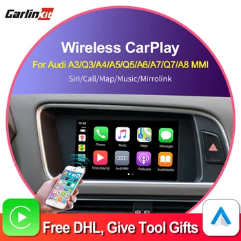 

Carlinkit Decoder 2.0 CarPlay Android Auto for AUDI A1 A2 A3 A4 A5 A6 A6 A7 A8 Multimedia iPhone Android Wired Wireless Mirror
