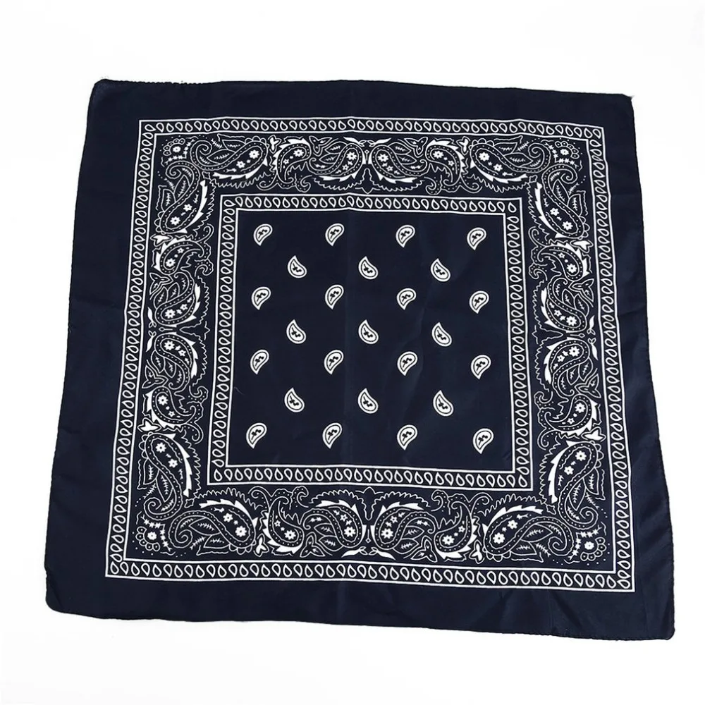 Шелковый квадратный платок классическая печать квадратной формы шейный платок для дам роскошный фуляр богемский женский шарф
