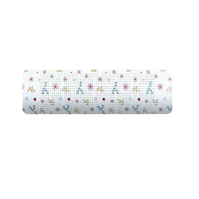 Small floral Домашний Einstellbare Klimaanlage Abdeckung Windschutzscheibe Klimaanlage Schallwand Schild Wind Guide Monat Gerade Anti-wind Schild - Цвет: Small floral