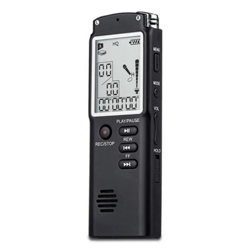 

Professional Audio Recorder Digital Voice Activated Recorder Dictaphone Noise Reduction Recording with MP3 Player Long Record