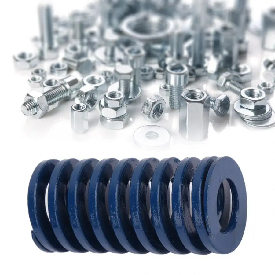 

2pcs/set Blue OD 22mm ID 11mm Light Load Mould Die Spring