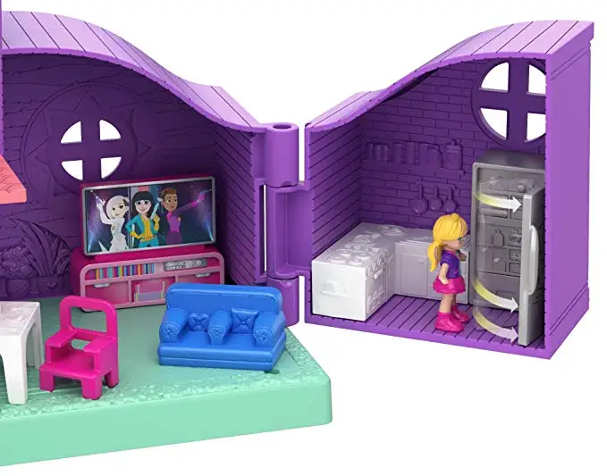 Original polly pocket luxo carro jogar casa boneca casas meninas brinquedos  fwy26 - AliExpress