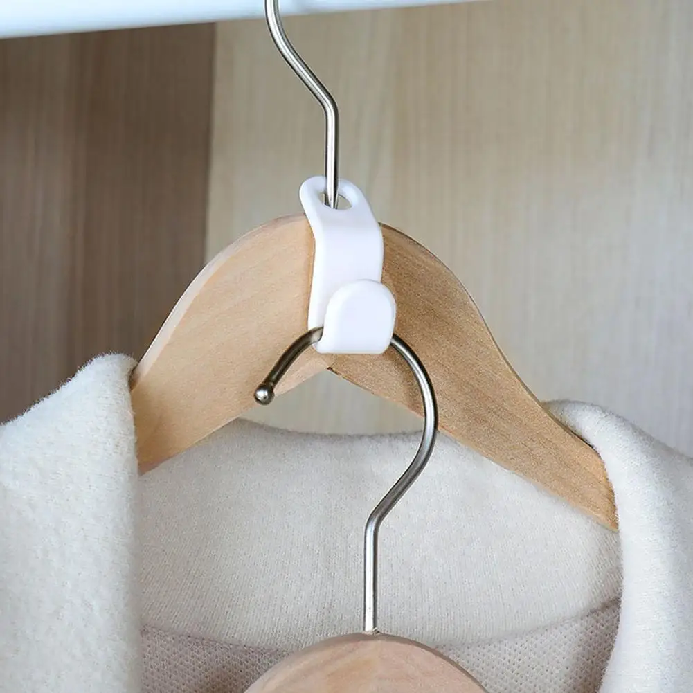 

6Pcs/pack Spacing Saving Hanging Hooks Coat Hangers for Cabinet Storage