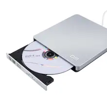 Внешний DVD привод Оптический привод USB 3,0 CD rom плеер писатель ридер DVD-RW CD-RW записывающее устройство для ноутбука Настольный ПК Windows