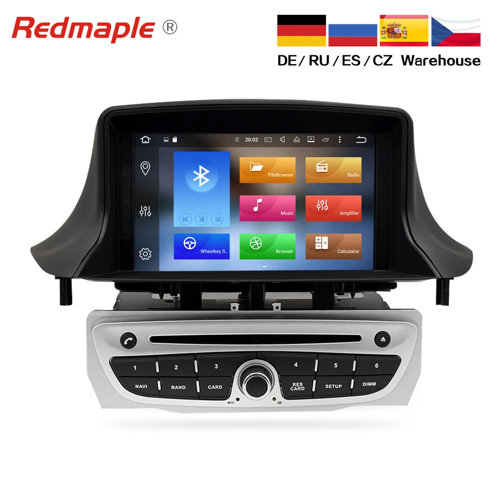 7 &quotAndroid 9 0 автомобильный Радио dvd плеер GPS навигация Мультимедиа для Renault Megane 3 Fluence
