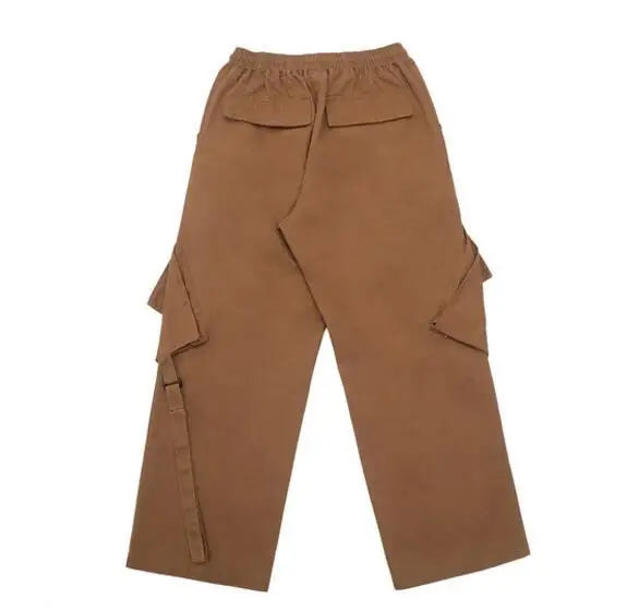 Original instagram vintage overalls function large pocket lovers loose straight leg versatile pants