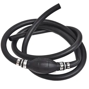 

8mm Rubber Fuel Pump Hand Squeeze Primer Bulb with Pipe Engine Petrol Tank Connectors Kit for Boat Kart Cargo Marine Fuel Diesel