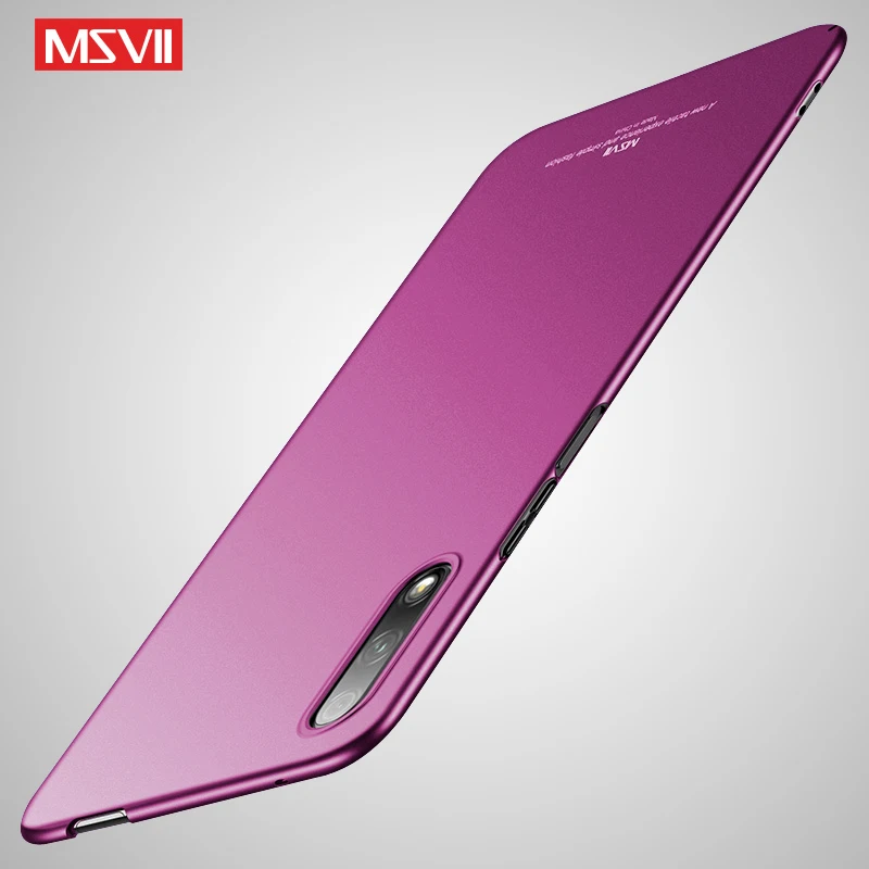 Honor 9X Pro Чехол Msvii матовый чехол для Huawei 9 Lite Honor9 Жесткий ПК 9C 9S 9A чехлы|cover huawei|huawei