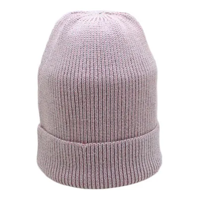 hat pink Women Beanies Raccoon Fur Pom Poms Wool Hat Beanie Knitted Skullies Fashion Caps Ladies Knit Cap Winter Hats For Women - Цвет: hat pink