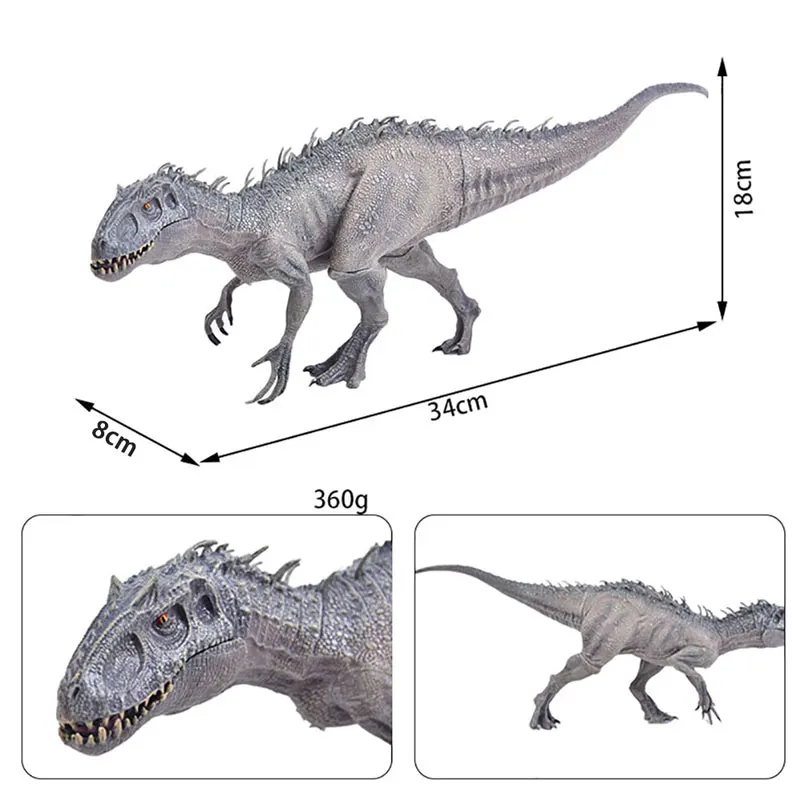 

1Pc Big Size Jurassic Indominus Rex Simulation Dinosaur Model Toy PVC action Figure