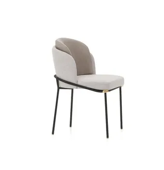 

Minotti Dining Chair Cafe Chair Model Room Designer Chair Italian Light Luxury Dining Chair Study Chair