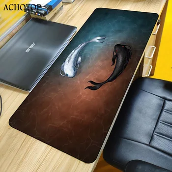 

Fish art Creative Colorful 3d Mouse Pad Rubber Hot Selling Large Mouse Pad Office Computer Keyboard Professional Large Pads