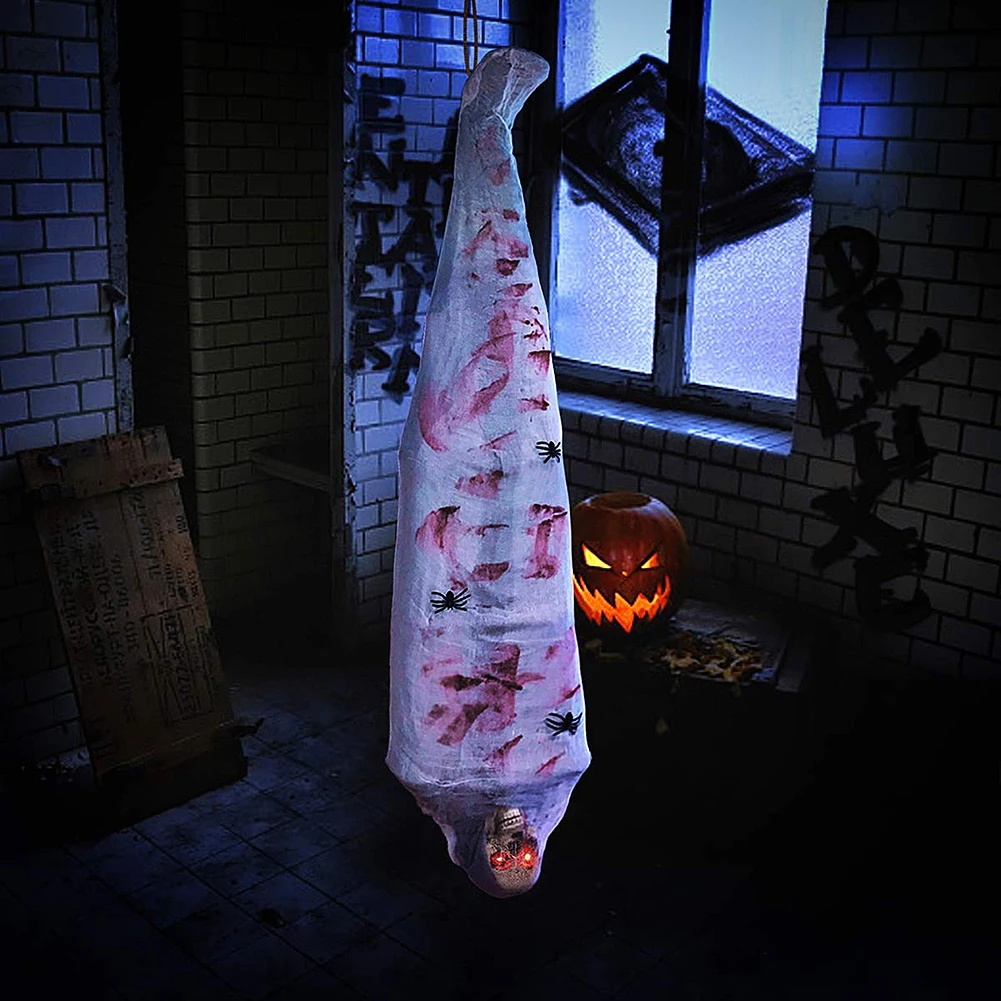

Halloween Props Haunted House Bar Control Glow Ghost Called Mummy Bar Haunted House Horror Halloween Atmosphere Devil Decoration