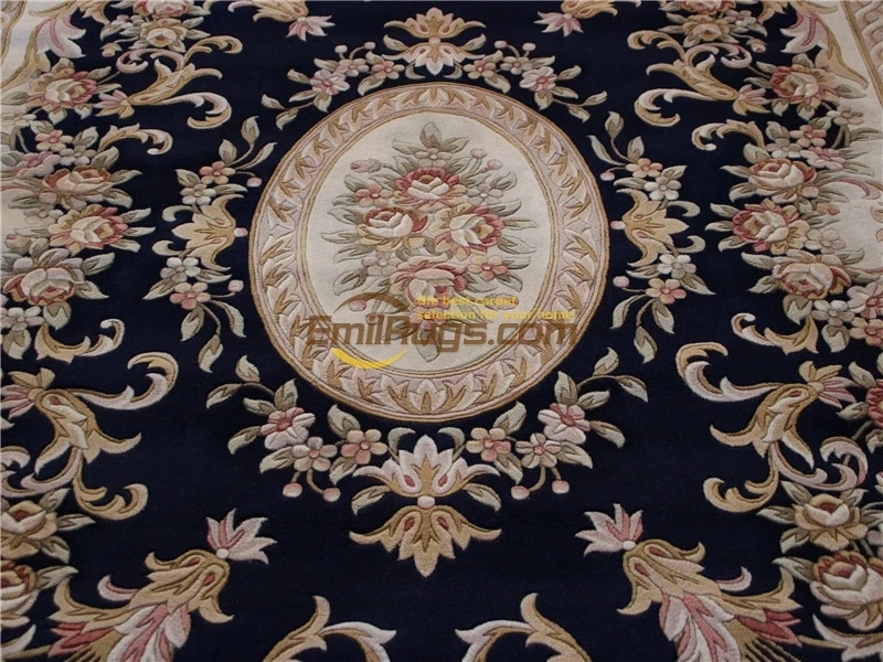 savonnerie european carpet china Antique For Home Decoration Exquisite Round Room Classic Knitting savonnerie