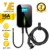 16A 1 Фаза EVSE Wallbox EV Зарядное Устройство Зарядная станция электромобиля с Кабелем Типа 2 IEC 62196-2 для Audi MINI Cooper Smart