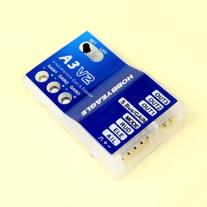 6 Axis RC Fixed Wing Airplane Gyro For Flight Stabilization Controller Parts