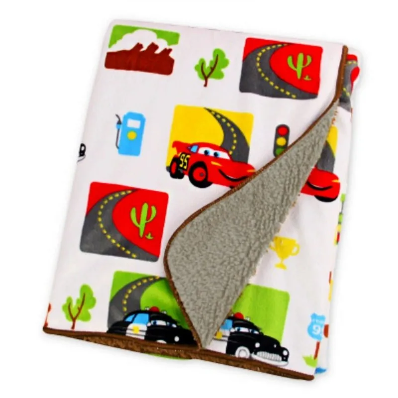 

Winter Newborn Baby Blanket Cartoon Animals Super Soft Plush Cuddle Pet Cat Dog or Baby Blanket Throw 70x100cm Baby Girls Gift