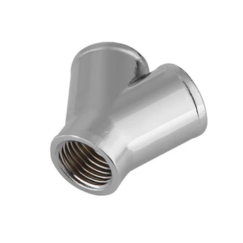 

Computer Water Cooling Seal Fitting Connector ​​3 Way Y-Splitter G1/4" Female Thread Crossover Coupling For PC Cooling System