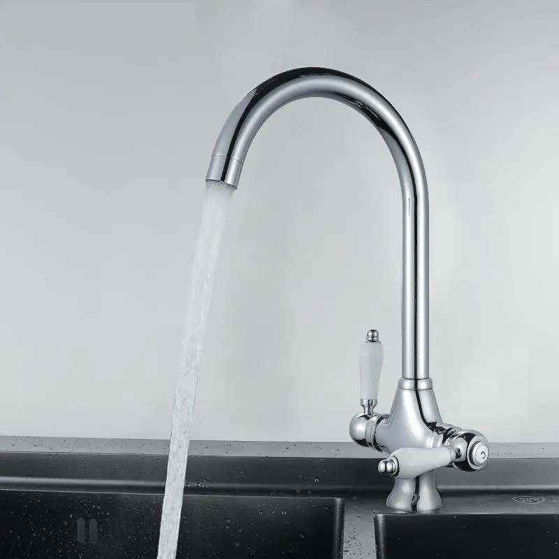 Смесители для умывальника черный кран ванной комнаты высокие краны Водопад одно