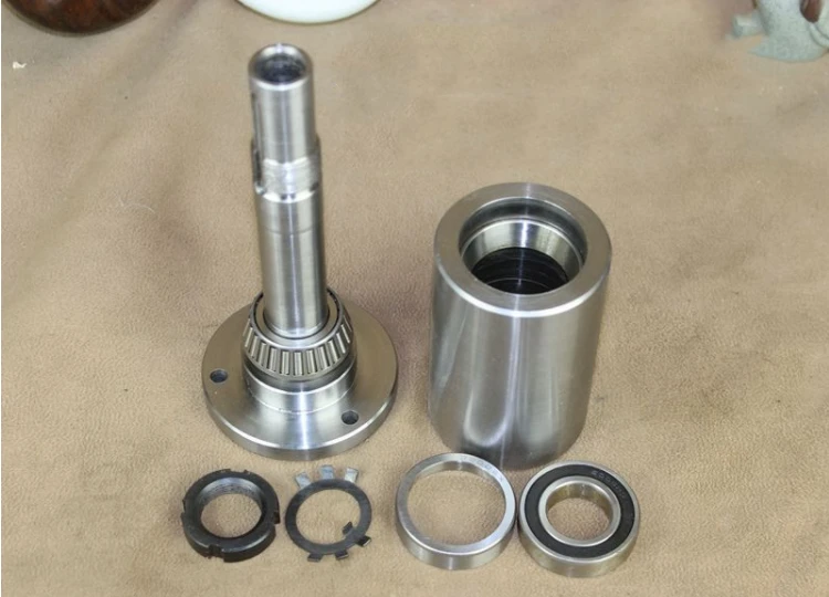 80/100/125/160 Small Lathe Spindle, Highstrength Screw Connection, Woodworking Lathe, Headstock