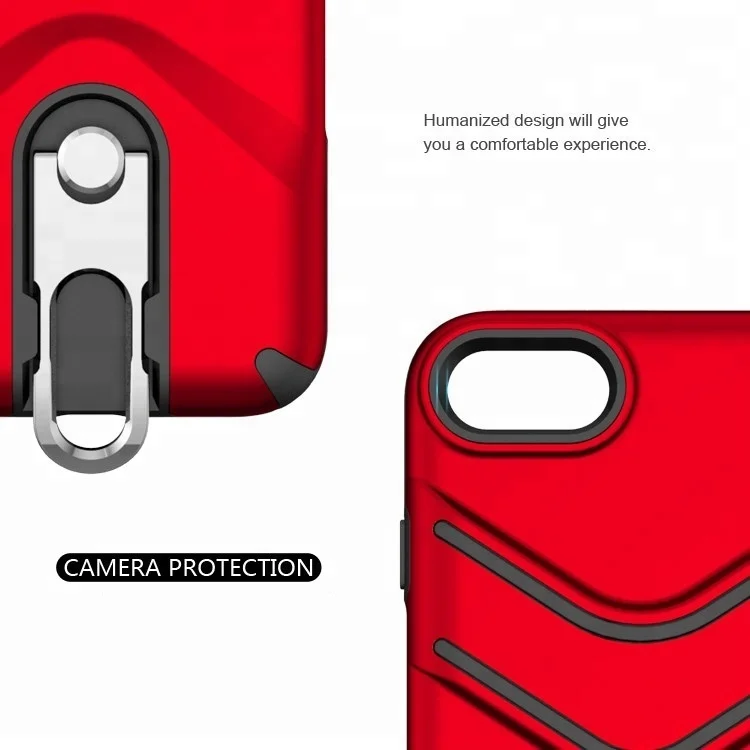 Продукт TPU PC металлический чехол с подставкой для телефона для iPhone 7 6 Plus 6S чехол s, задняя крышка чехол для iPhone 8