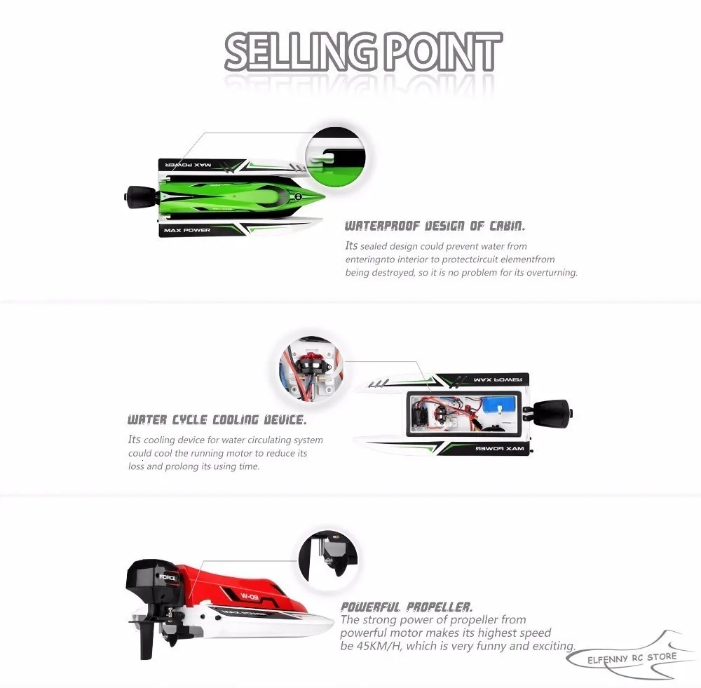 WLtoys WL915 2,4G пульт дистанционного управления бесщеточный мотор система водяного охлаждения высокая скорость 45 км/ч RC гоночный катер VS FT009 ZLRC