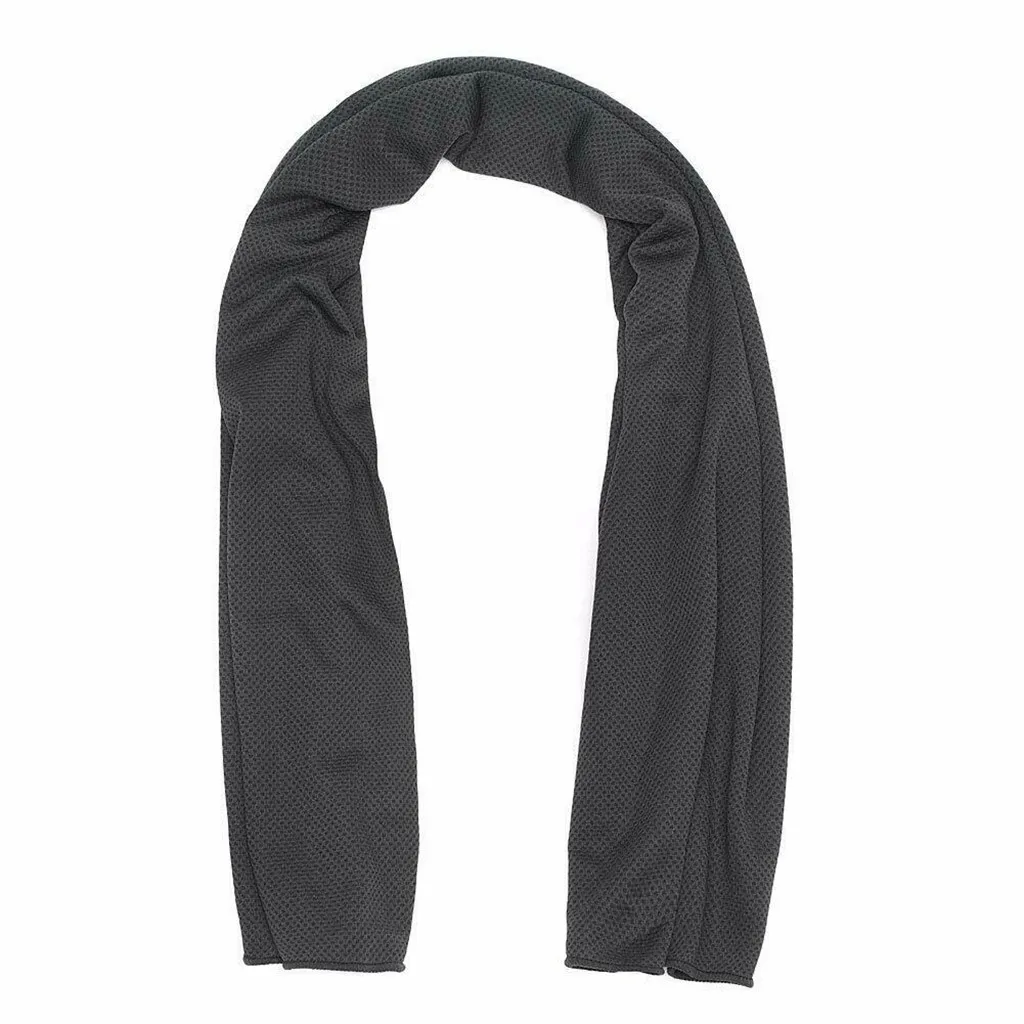 Sport Ice Towel 9 Colors 90*30cm Utility Enduring Instant Cooling Face Towel Heat Relief Reusable Chill Cool Towel