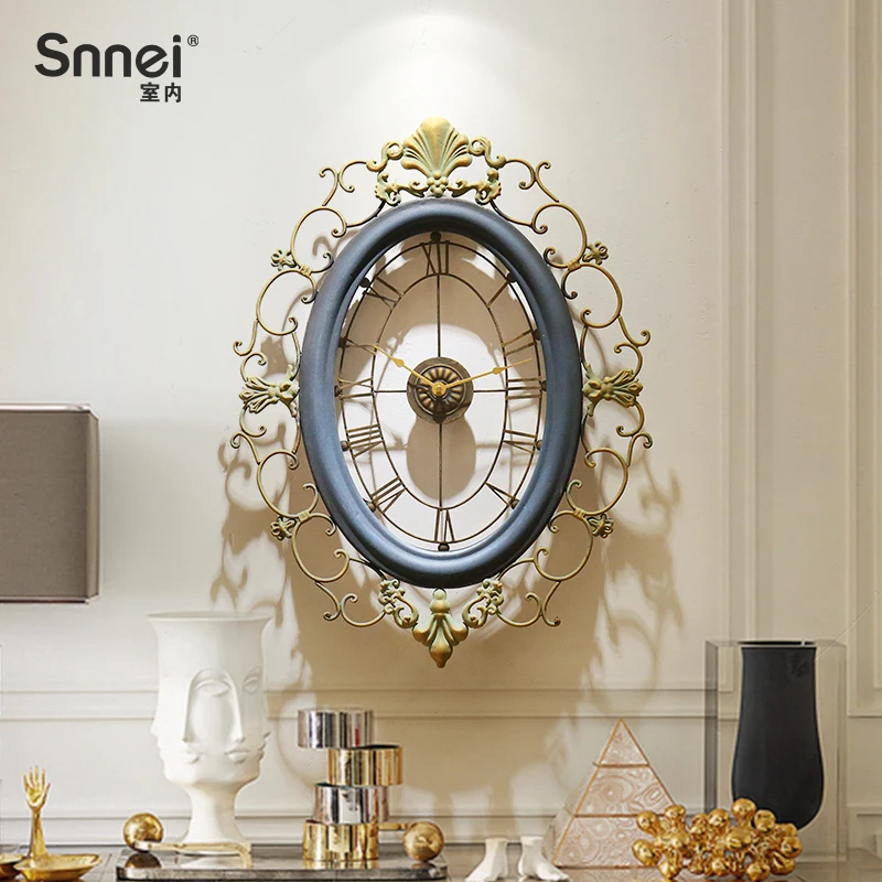 

Large Free Shiping Wall Clock Automatic Modern Design Creative Wall Clock Luxury Oversized Zegar Scienny Home Decoration JJ60WC