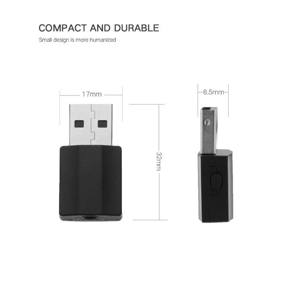 Bluetooth 5,0 аудио приемник передатчик мини стерео Bluetooth AUX RCA USB 3,5 мм разъем для ТВ ПК автомобильный комплект беспроводной адаптер