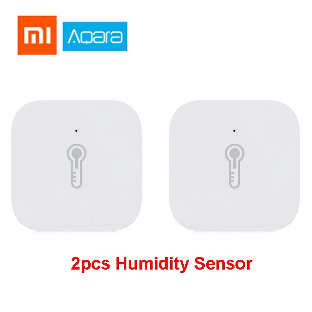 Xiaomi Aqara комплекты умного дома шлюз концентратор Zigbee беспроводной переключатель движения человека влажность воды датчики двери умный пульт дистанционного управления - Цвет: 2pcs humidity sensor