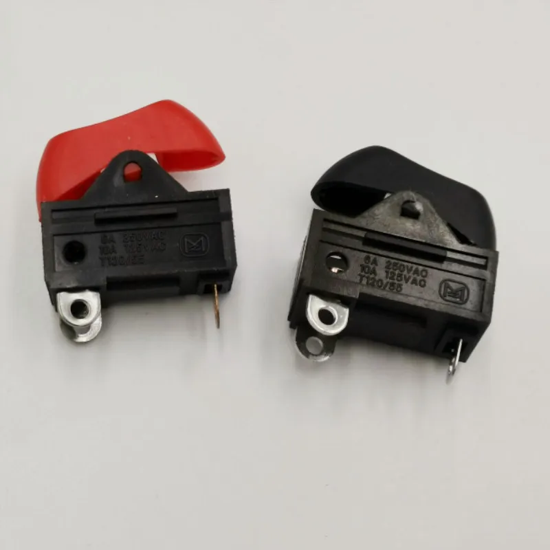 Переменный ток 250 В 6A / AC125V 10A 3 позиции Контактный Терминал DPDT Rocker Switch с