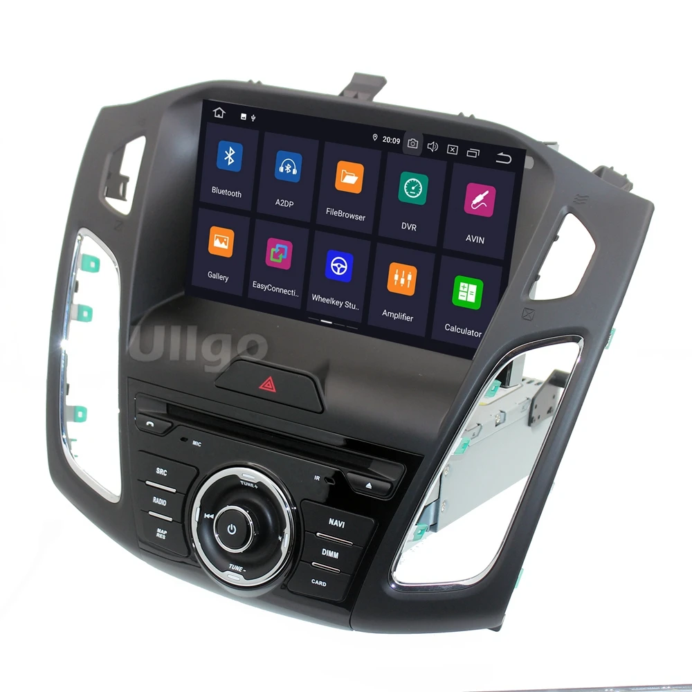Perfect 9 inch Octa Core Android 9.0 Car DVD GPS for ford Focus 2015-2017 Autoradio GPS Car Head Unit with BT Radio RDS Mirrorlink 2