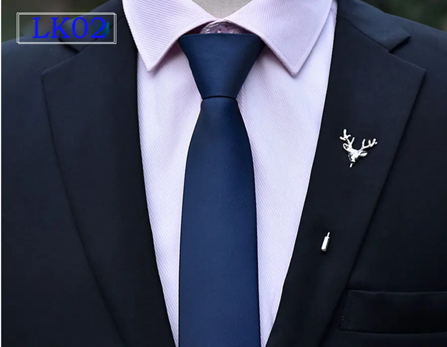 Брендовый стиль мужской модный галстук на молнии Свадебный вечерний формальный деловой галстук