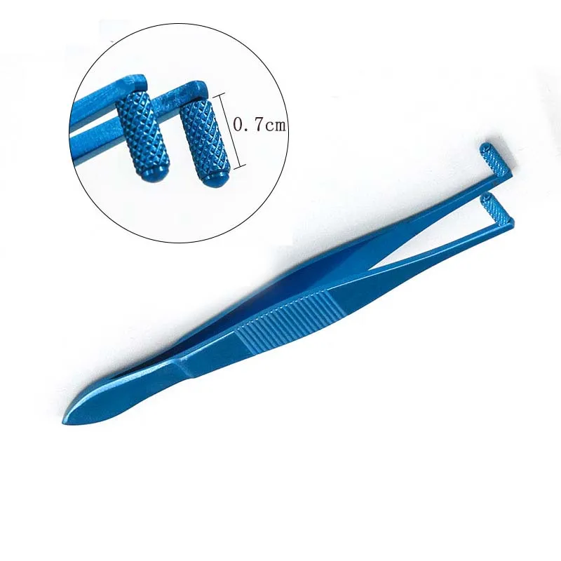 Ophthalmic microscopic instrument double-wheel massage corneal epithelial roller forceps Ophthalmic microscopic instrument double-wheel massage corneal epithelial roller forceps