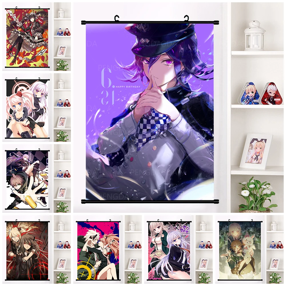 

Canvas Print Picture Wall Animation Character Artwork Painting Plastic Hanging Japanese Cartoon Scrolls Poster Home Decoration