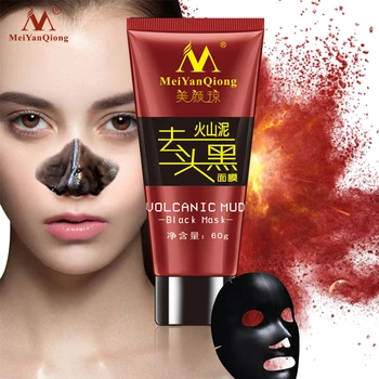 

Volcanic Soil Facial Mask Acne Remove Blackhead Deep cleaning Oil Control Shrink Pores Face Care Repair Whitening Cream