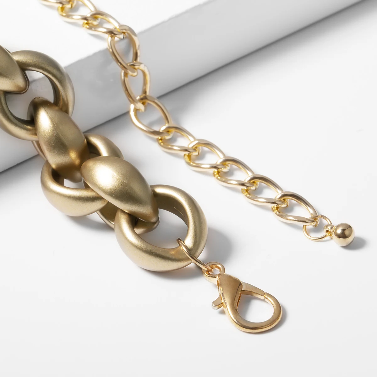 SHIXIN Панк Золотая цепочка массивное ожерелье эффектное модное колье ожерелье для женщин хип-хоп короткое ожерелье женский Воротник Подарок