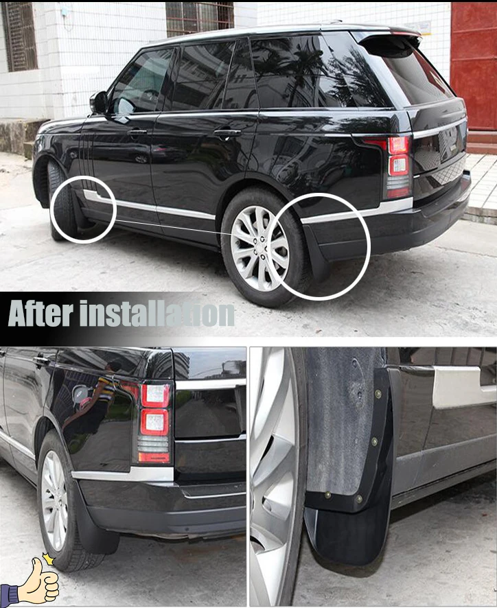 Для Land Rover Range Rover Sport Брызговики fendes Брызговики автомобильные аксессуары авто styline Передние Задние 2006