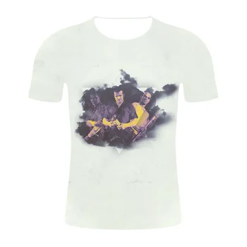 

Men T Shirt Game GTA 5 T-Shirt Grand Theft Auto 3D Print 2019 O-Neck Short Sleeve Unisex Premium Polyester Top Street Costume