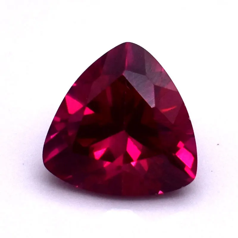 1PCS Wisdom and Guardian Stone 3A Mozambique Ruby Corundum Spinel Various Shapes Mosaic Jewelry Diy Pigeon Blood Red AAA 5-7MM