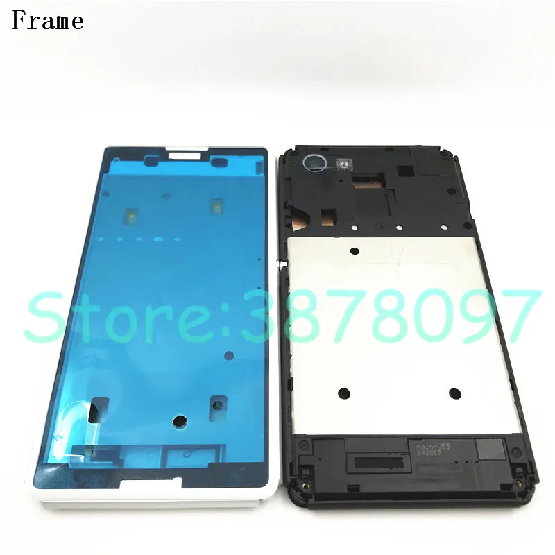 Крышка батарейного отсека для Sony Xperia E3 D2203 D2206 D2202 задняя крышка корпуса + сменная