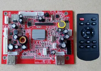 

New Multimedia Playback Board for Advertising Decoder USB Playback HSK-1080P-182-V59-2USB
