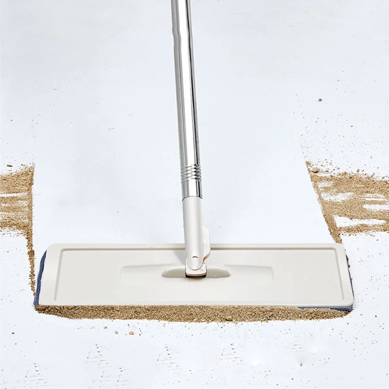 Magic Automatic Spin Mop Hand Free Washing Microfiber Fiber Cleaning Cloth Home Kitchen Wooden Floor Lazy Fellow Mop-01