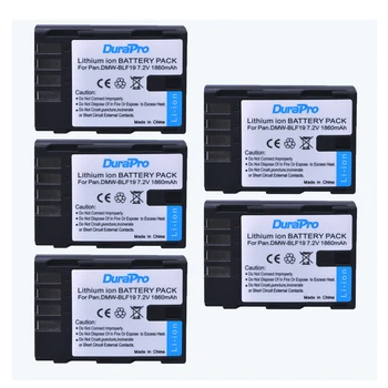 

5pc 7.2V 1860mAh DMW-BLF19 DMW BLF19 BLF19 Rechargeable Li-ion Battery for Panasonic Lumix DMC-GH3 DMC GH3 GH4 DMC-GH4 Camera