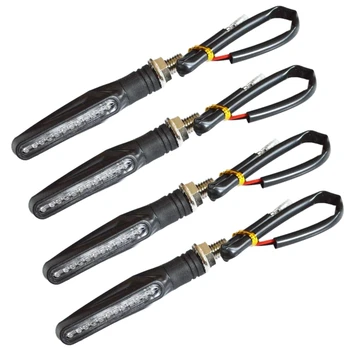 

For Honda GROM MSX125 Turn Signal Light 12 LED Indicators Universal Blinker 12V Fits