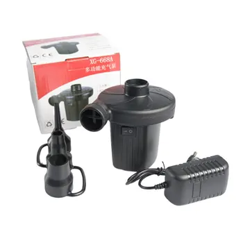 

Electric Air Pump Home Inflate Deflate For Air Mattress Air Bed Electric Inflator Pump Small Inflatable Pump