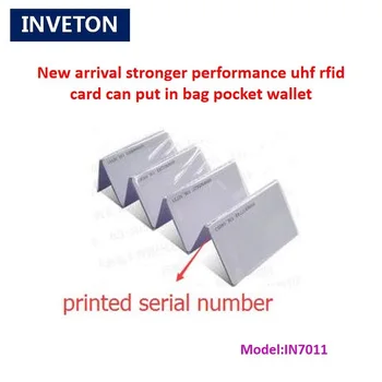 

Student's ID card access control system uhf rfid tag PVC passive card 96 bits anti body 860-960mhz put in bag pocket