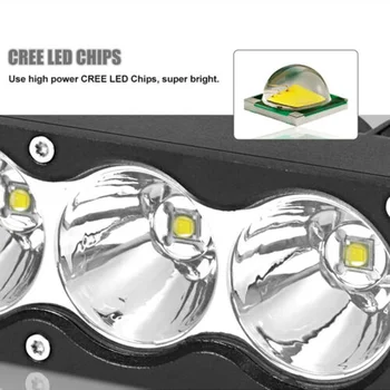 

White/Amber Work Light LED Work Light Bar Spotlight Flood Modular Lamp Protable